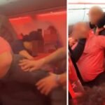 Tömegverekedés lett egy angliai repülőjáraton egy rasszista beszólás miatt