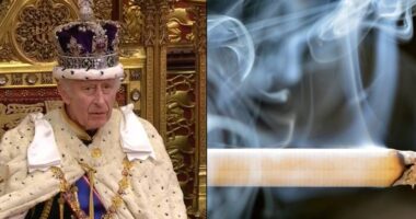 Károly király bejelentette, hogy fokozatosan betiltják a dohányzást Nagy-Britanniában
