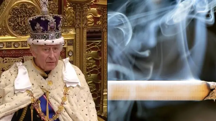 Károly király bejelentette, hogy fokozatosan betiltják a dohányzást Nagy-Britanniában 1