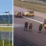 Kigyulladt az egyik repülő Londonban felszállás közben, mert a pilóta összekeverte a bal és a jobb kezét