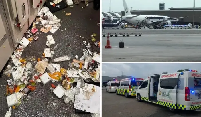 Egy utas meghalt, 30-an megsebesültek egy londoni repülőjáraton, akkora légörvénybe keveredett a gép
