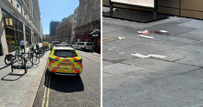 Támadás történt a nyílt utcán London belvárosában a Leicester Square-nél - a két áldozat egy 11 éves lány és egy 34 éves nő 5