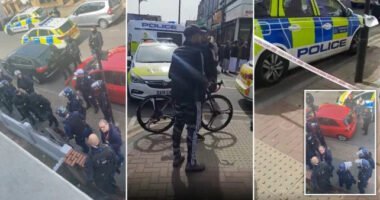 Macsétával rontottak rá és vágtak meg egy rendőrt Londonban