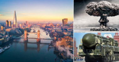 Megmutatták mekkora pusztítást végezne Londonban egy orosz atombomba