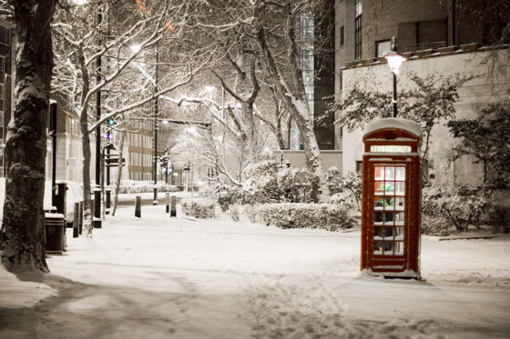 london-snow