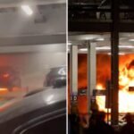 Kiderült, pontosan melyik jármű okozta a hatalmas tüzet a Luton repülőtéren – még videó is van a tűz kezdetéről