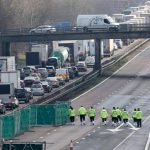 Holttestet találtak az egyik autópálya közepén Angliában