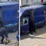 Maszkos rablók fosztottak ki egy páncélozott G4S pénzszállító furgont Nagy-Britanniában – videó is készült az akcióról
