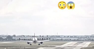 A kifutópályának csapódott a Wizz Air egyik londoni járata leszállás közben – felvétel is készült a balesetről