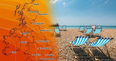 Még a vártnál is melegebb lesz holnap, milliók örülhetnek - 26°C jön Anglia több részén