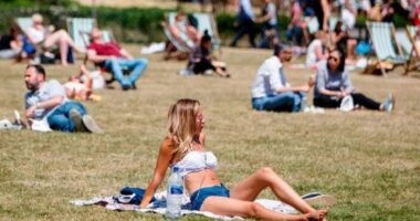 Az év eddigi legmelegebb napja, 26C-ot is mértek Angliában, azonban ma hirtelen fog vége szakadni