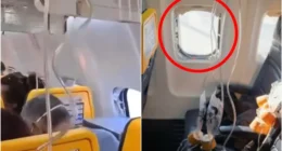 Drámai vészhelyzet egy Ryanair-járaton: kiszakadt egy ablak, egy utast majdnem kiszippantott a gépből a légnyomás