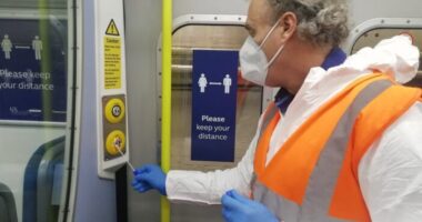 Nyomát sem találták a koronavírusnak se a metrókon, se a vonatokon Londonban