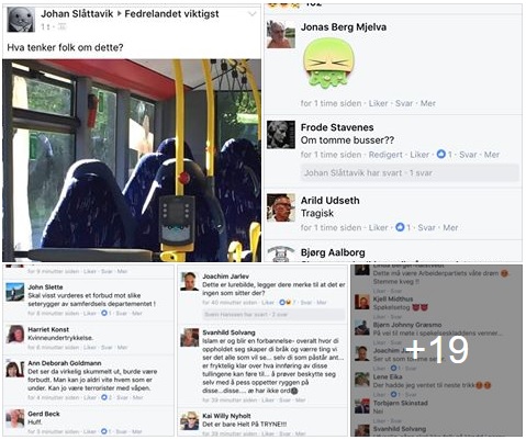 A bevándorló ellenes csoport Muszlim nőknek nézte az üres busz ülőhelyeket
