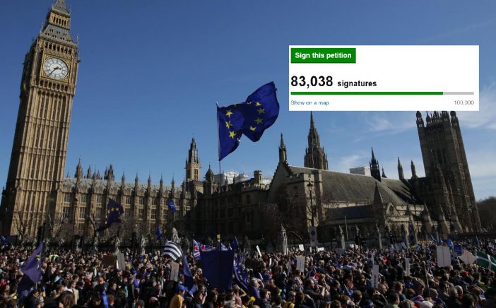 Már 80,000-en aláírták a petíciót, hogy legyen második Brexit népszavazás 2
