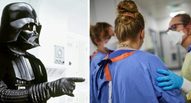 Egy NHS alkalmazott közel 30 ezer font kártérítést kapott, csak mert Darth Vaderhez hasonlították munkahelyén