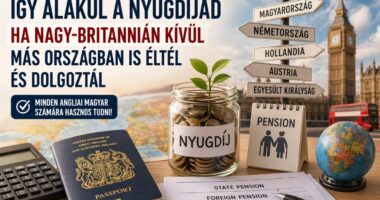 Így alakul a nyugdíjad ha Nagy-Britannián kívül más országban is éltél és dolgoztál - minden angliai magyar számára hasznos tudni