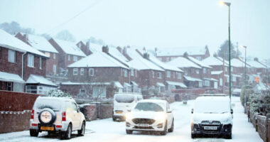 Figyelem! Egész Angliára egészségügyi figyelmeztetést adtak ki, egyes helyeken már havazott és -9C-ot is mértek + térkép, hogy hol várható havazás