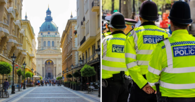 Több brit rendőrt letartóztattak, miután hatalmas piálós orgiát tartottak Budapesten a nyaralásuk során