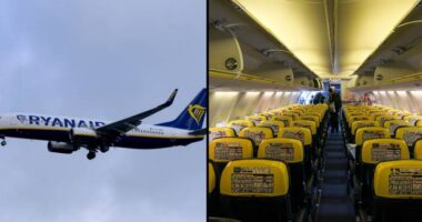 Rosszul lett és meghalt az egyik utas a Ryanair egyik Angliába tartó járatán