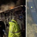 Súlyos buszbaleset Angliában: több mint 50 ember megsérült, amikor egy emeletes busz felborult menet közben Somersetben