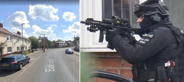 A rendőrök lőttek agyon egy késsel felfegyverzett férfit Észak-Angliában 8
