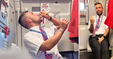 A Ryanair angliai járatán borozott meg töményezett a légiutaskísérő, ráadásul egész jó huzata volt