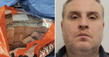 Egymillió font készpénzzel a bőröndjeiben kapták el az egyik szupermarket alkalmazottját a Heathrow repülőtéren