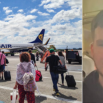 Nem szállhatott fel a Ryanair egyik angliai járatára egy fiatal srác egy 1 cm-es szakadás miatt