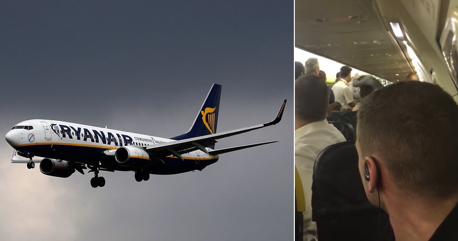 Verekedés tört ki a Ryanair járatán 10km magasan, és még videó is készült 2