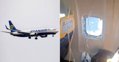 Kiderült, mi okozta a Ryanair járaton a horrorhelyzetet, ami miatt félig kirepült az ablakon az egyik utas menet közben