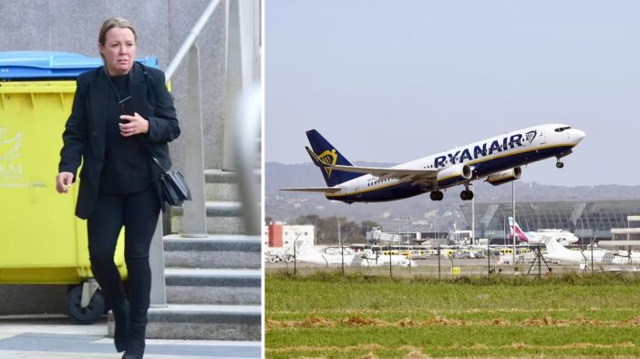 Részegen rátámadt a légiutas-kísérőkre egy brit nő a Ryanair Liverpoolba tartó járatán 1