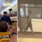 Újabb balhé a Ryanair egyik járatán – bilincsben vitték el és még földre is teperték a részeg brit nőt
