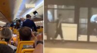 Újabb balhé a Ryanair egyik járatán - bilincsben vitték el és még földre is teperték a részeg brit nőt
