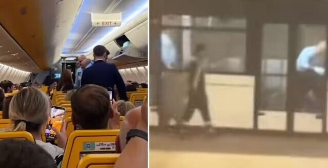 Újabb balhé a Ryanair egyik járatán – bilincsben vitték el és még földre is teperték a részeg brit nőt