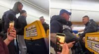 Káosz a Ryanair londoni járatán - a brit utasok megint alkottak, fegyveres rendőrökre volt szükség Káosz a Ryanair londoni járatán - a brit utasok megint alkottak, fegyveres rendőrökre volt szükség