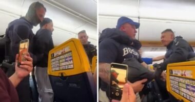 Káosz a Ryanair londoni járatán - a brit utasok megint alkottak, fegyveres rendőrökre volt szükség