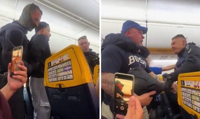 Káosz a Ryanair londoni járatán – a brit utasok megint alkottak, fegyveres rendőrökre volt szükség