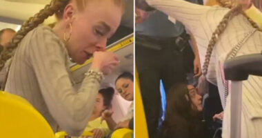 Verekedés tört ki a Ryanair egyik angliai járatán – rendőröket kellett hívni, az egyik nőnek még az orra vére is eleredt, akkorát kapott 10