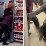 A Sainsbury’s alkalmazottai elkapták, a hátsó szobába vitték és összeverték az egyik bolti tolvajt Londonban