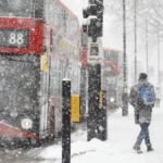 Londonban is szakadni fog a hó, helyenként akár 10 cm is eshet, és lesz ahol -10C-ig esik majd a hőmérséklet Angliában
