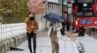 Újabb heves esőzés és viharos, helyenként 100 km/h sebességű széllökések érik el Nagy-Britanniát