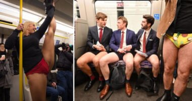 Ilyen a nadrág nélküli metrózás napja Londonban - képekben
