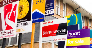 Nagyot estek a lakásárak Nagy-Britanniában az elmúlt hónapban