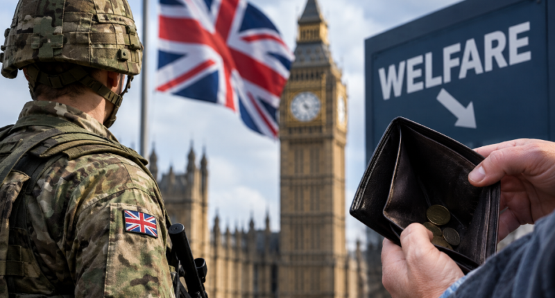A brit emberek többsége inkább megvágná a segélyeket, csak legyen pénz a hadseregre – a rászorulók fizethetik meg az árát