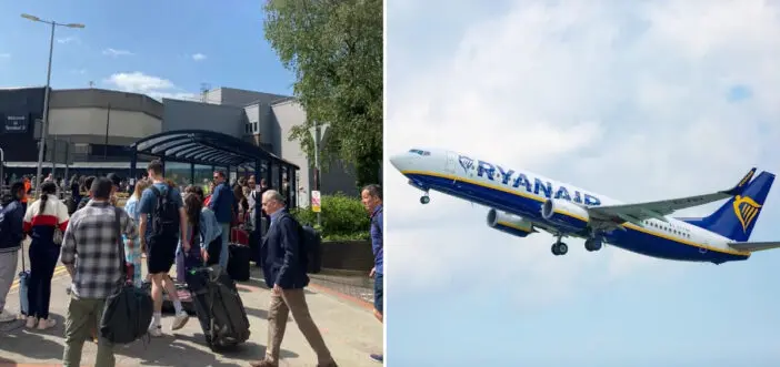 „A fejem fölött repült el a Ryanair járatom, miközben én még kint állok a sorban” – hatalmas káosz az egyik angliai repülőtéren 7