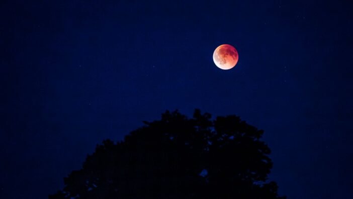 A tegnapi vérhold és teljes holdfogyatkozás képekben