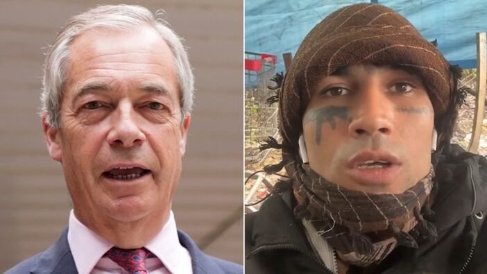 Nyíltan halálosan megfenyegette Nigel Farage-t egy csónakkal érkezett afgán migráns egy videó üzenetben Nyíltan halálosan megfenyegette Nigel Farage-t egy csónakkal érkezett afgán migráns egy videó üzenetben