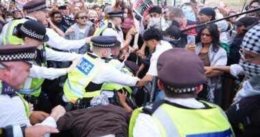 Tömeges letartóztatások: több, mint 425 embert vettek őrizetbe a rendőrök a londoni tüntetésen
