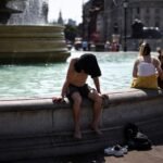 Életveszélyes hőségriasztás lépett életbe Londonban